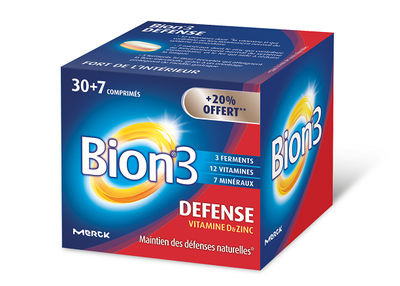 Bion-3 comprimés adulte 30 + 7 GRATUIT